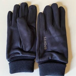 Winter Mittens, Globes, Men’s Size M